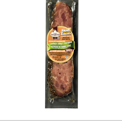 Pastrami de dinde tranché  175g